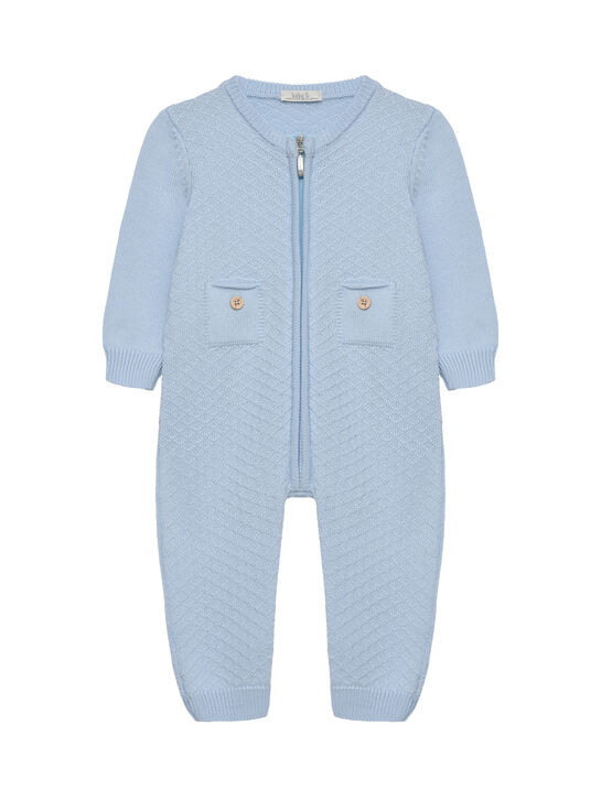 Комбинезон с накладными карманами, голубой Tomax , арт.  | Фото 1