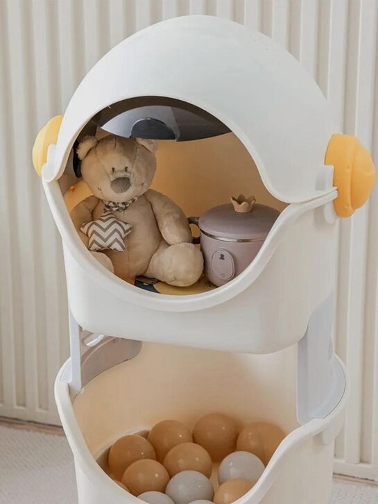 Стеллаж Kids Cosmo (3 levels) grey UNIX Kids , арт.  | Фото 4