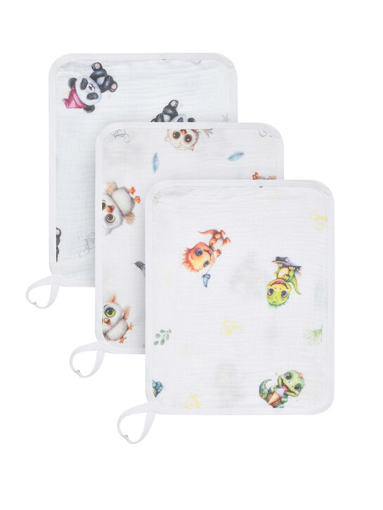 Слюнявчики, набор 3 шт Jan&Sofie , арт.  | Фото 1