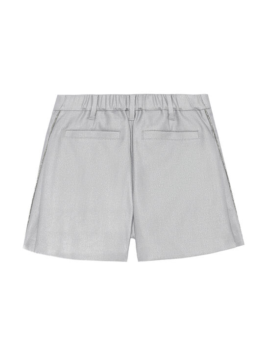 Бермуды из смесовой шерсти, серые Brunello Cucinelli , арт.  | Фото 3