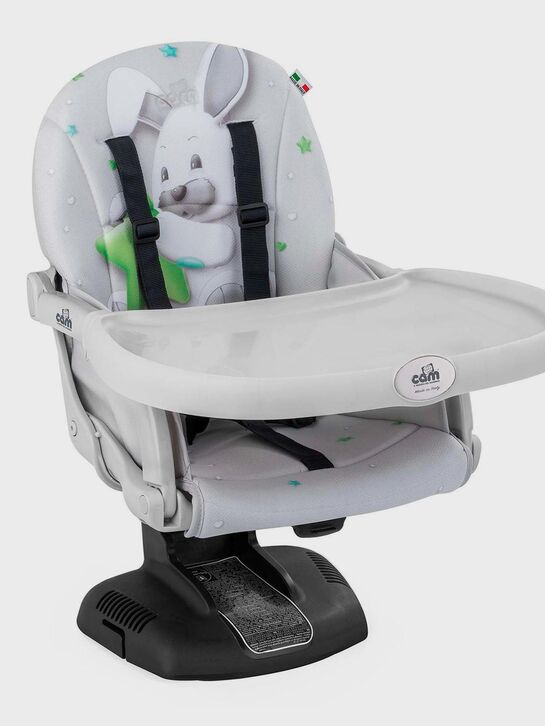 Стульчик-бустер IDEA, группа 0,5/3, дизайн кролик CAM , арт.  | Фото 1