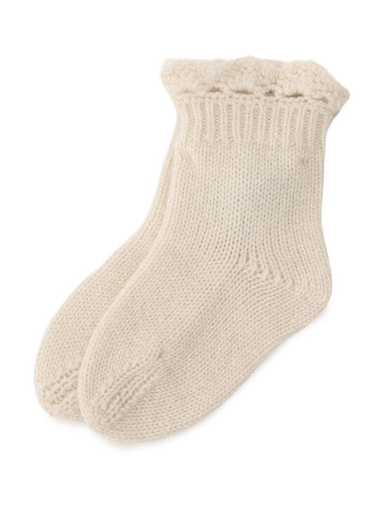 Носки кашемировые, кремовые Oscar et Valentine , арт.  | Фото 1