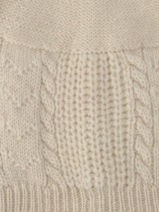 Шапка из кашемира, кремовая Tomax , арт.  | Фото 3