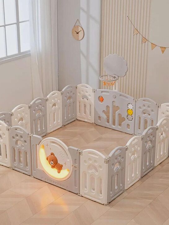 Манеж Kids DeLuxe Grey 180x200 см UNIX Kids , арт.  | Фото 3