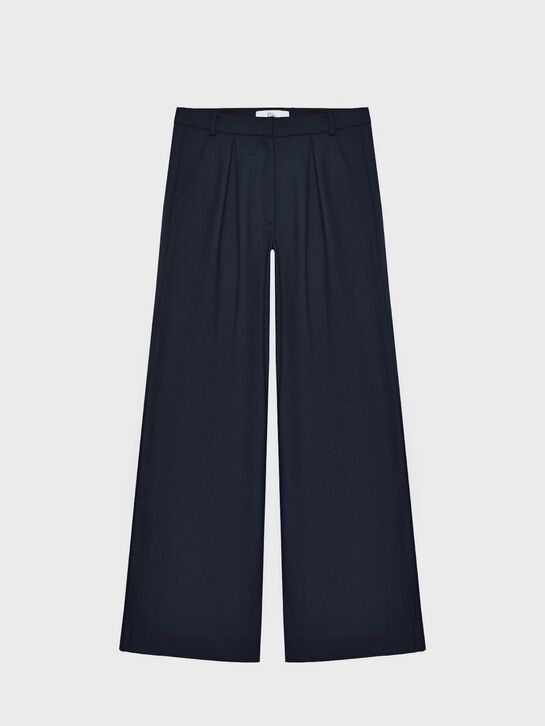 Брюки классические на высокой талии с защипами Miko , арт.  | Фото 1