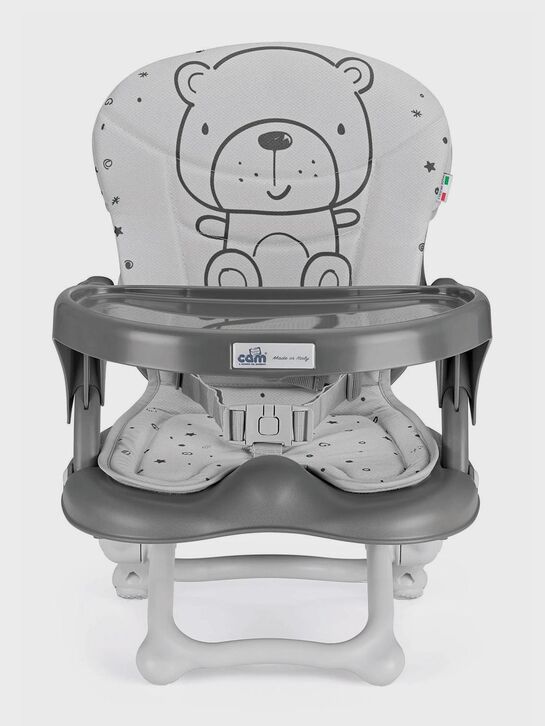 Стульчик-бустер SMARTY POP, группа 0,5/3, Тедди, серый-серый CAM , арт.  | Фото 2