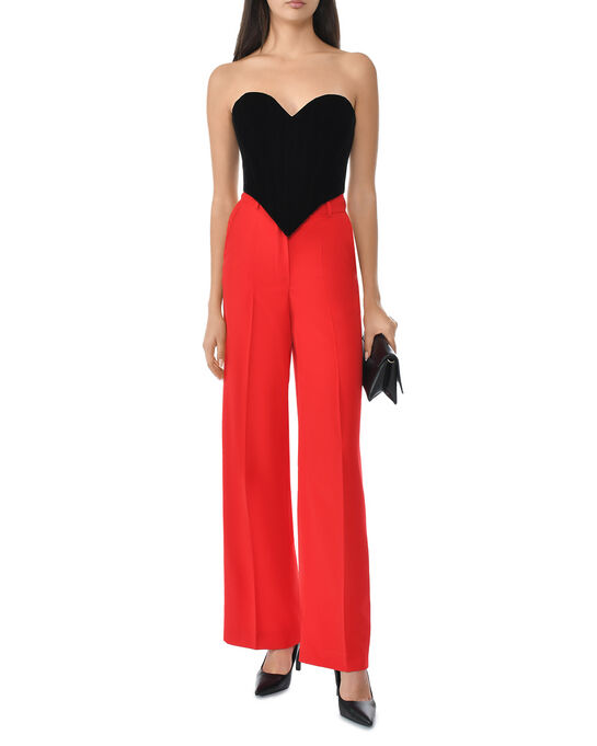 Бархатный корсет, черный ALINE , арт.  | Фото 3