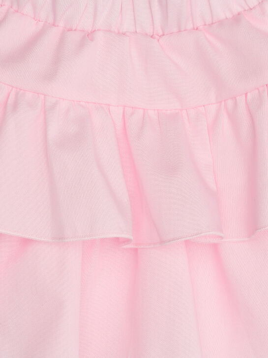 Комплект: боди с бантиком и цветами + розовая юбка Monnalisa , арт.  | Фото 9