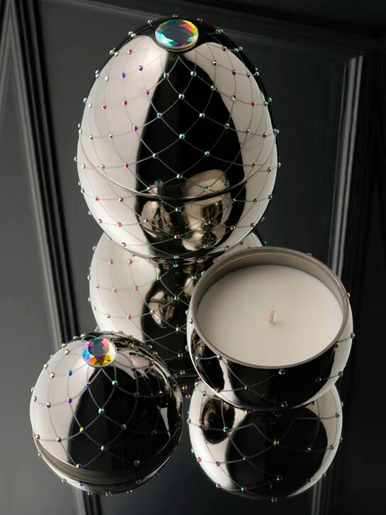 Ароматическая свеча Bois de Russie Silver, 450 г Ladenac Milano , арт.  | Фото 2