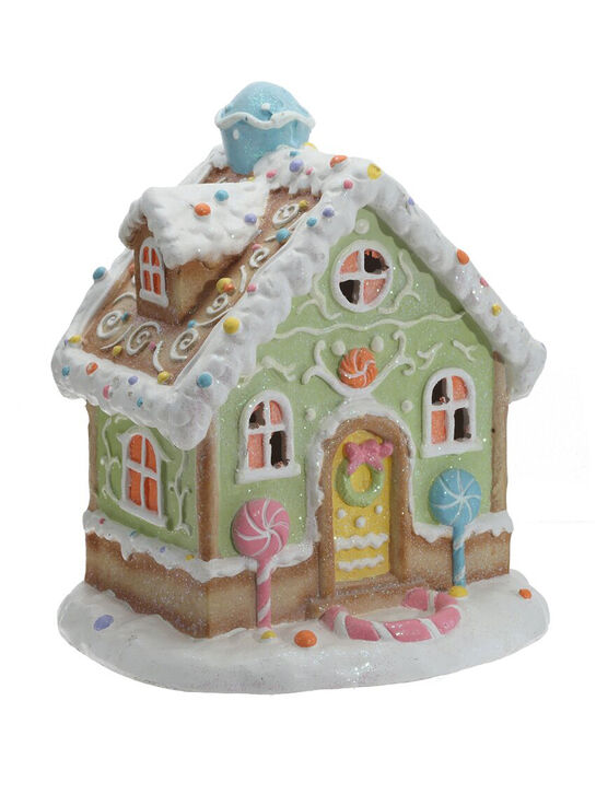 Фигрка декоративная &quot;Домик&quot; с подсветкой (АААх3) 28 см TIANQIN ARTS AND CRAFTS , арт.  | Фото 9