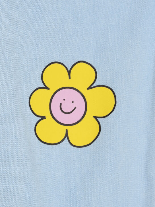 Джинсы с цветочным принтом Stella McCartney , арт.  | Фото 3