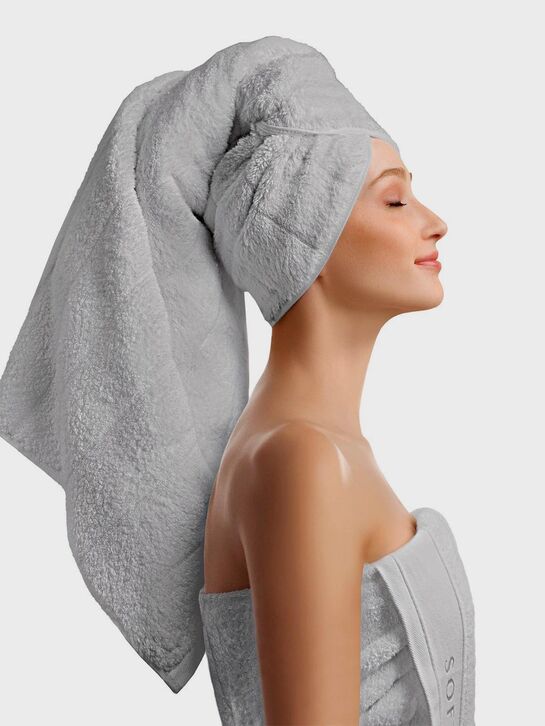 Набор из 3 полотенец (30х50 см, 50х90 см, 70х140 см) Soft Silver , арт.  | Фото 6