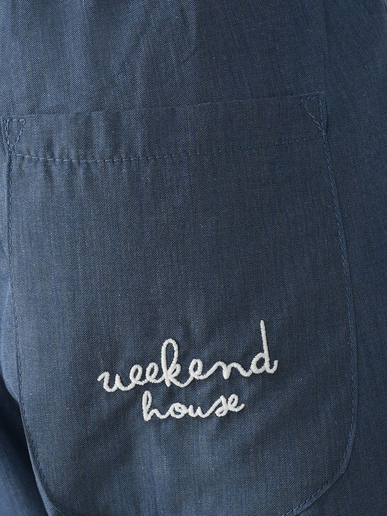 Брюки с принтом, синие Weekend house kids , арт.  | Фото 4