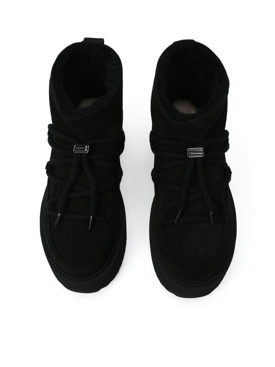 Мунбуты на платформе, черные INUIKII , арт.  | Фото 4