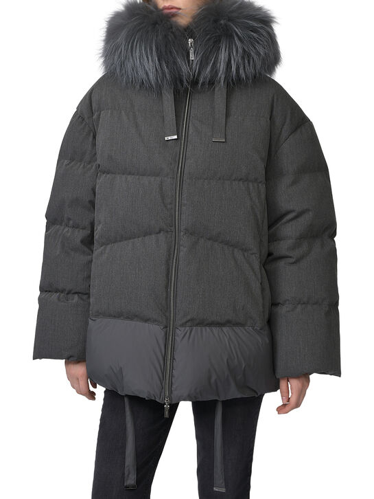 Куртка двусторонняя, серая Diego M , арт.  | Фото 3