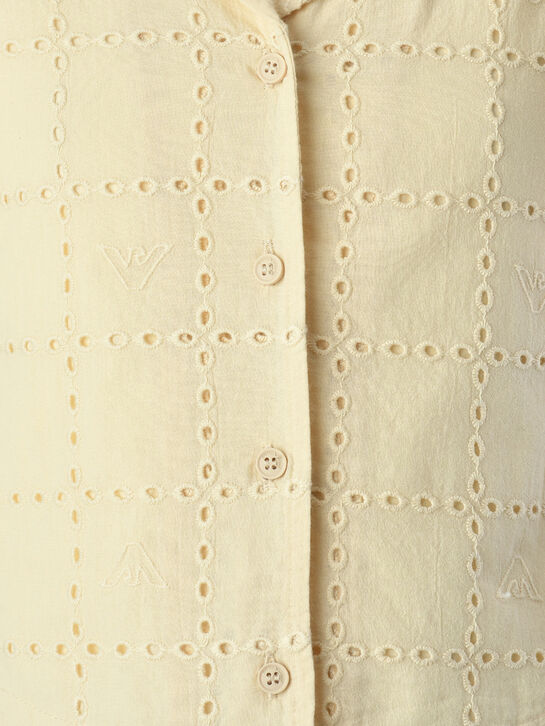 Рубашка с рукавами-крылышками Emporio Armani , арт.  | Фото 3