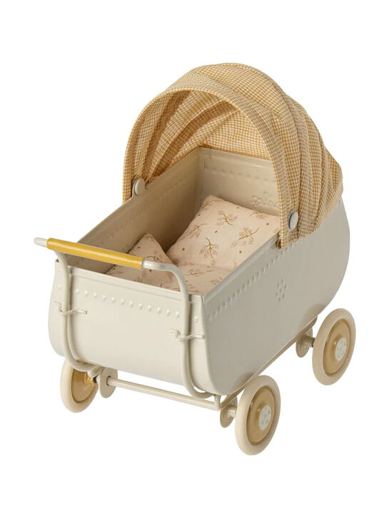 Игрушка Коляска детская, микро, желтая Maileg , арт.  | Фото 4