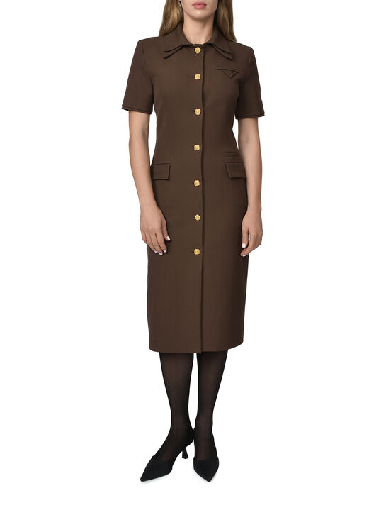Платье миди на пуговицах ALINE , арт.  | Фото 3