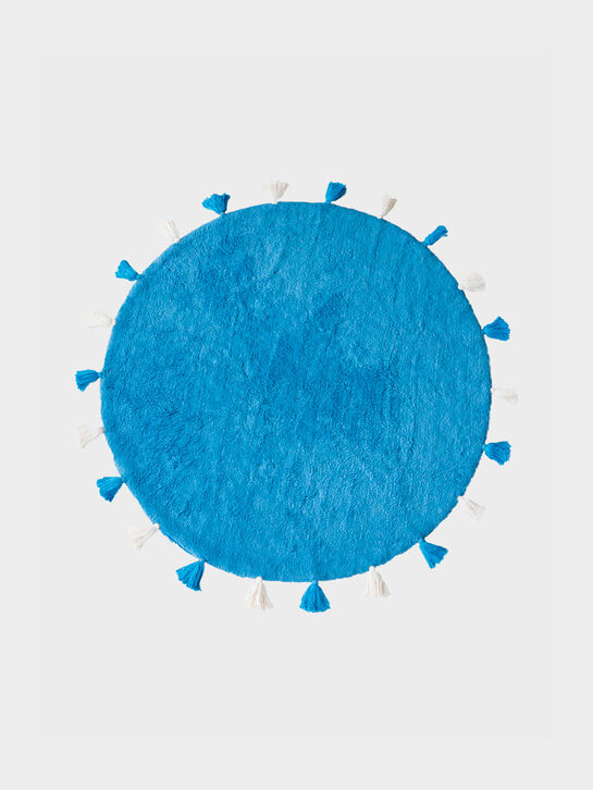 Хлопковый ковер Colorful Blue d140 Lillaland , арт.  | Фото 1