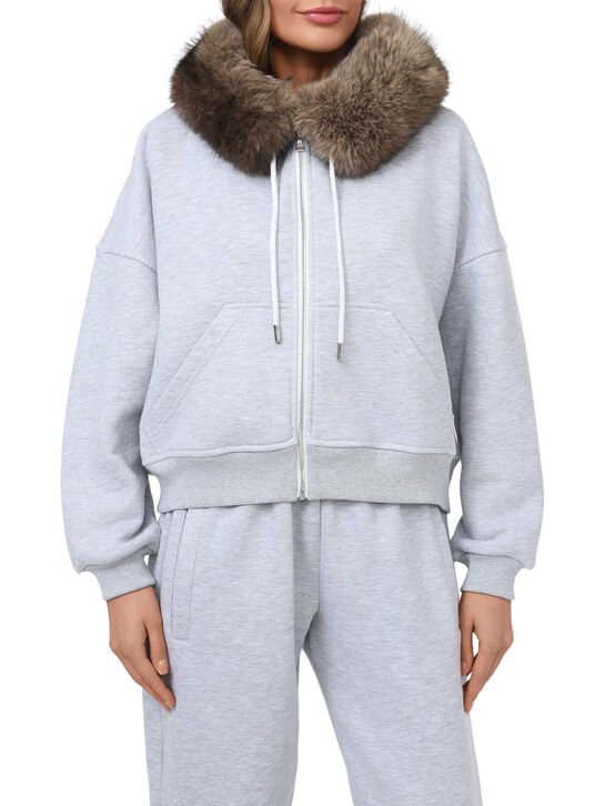 Худи с эко-мехом Flashin , арт.  | Фото 3