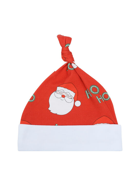 Шапка-колпак с новогодним принтом Lyda Baby , арт.  | Фото 2