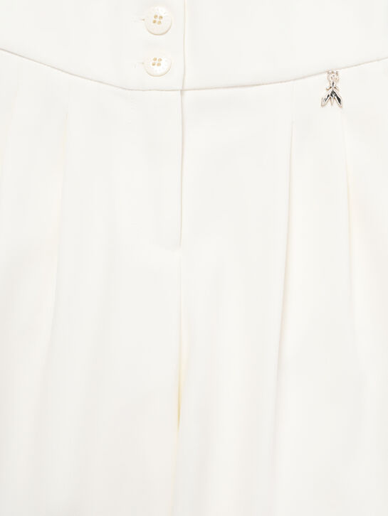 Брюки свободного кроя, белые Patrizia Pepe , арт.  | Фото 3