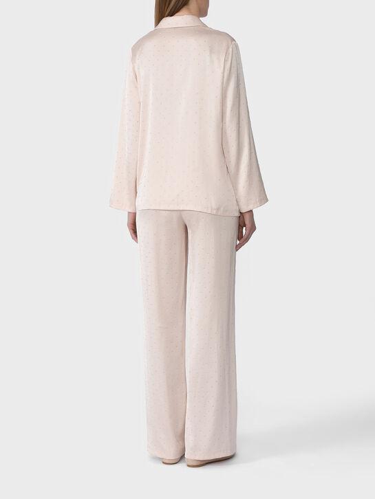 Комплект: жакет+брюки с мелкими стразами Flashin , арт.  | Фото 4