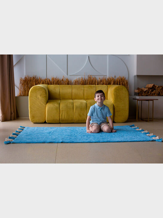 Хлопковый ковер Colorful Blue 120х180 см Lillaland , арт.  | Фото 8