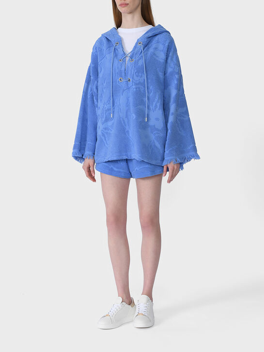 Джемпер-худи, голубой Dorothee Schumacher , арт.  | Фото 2