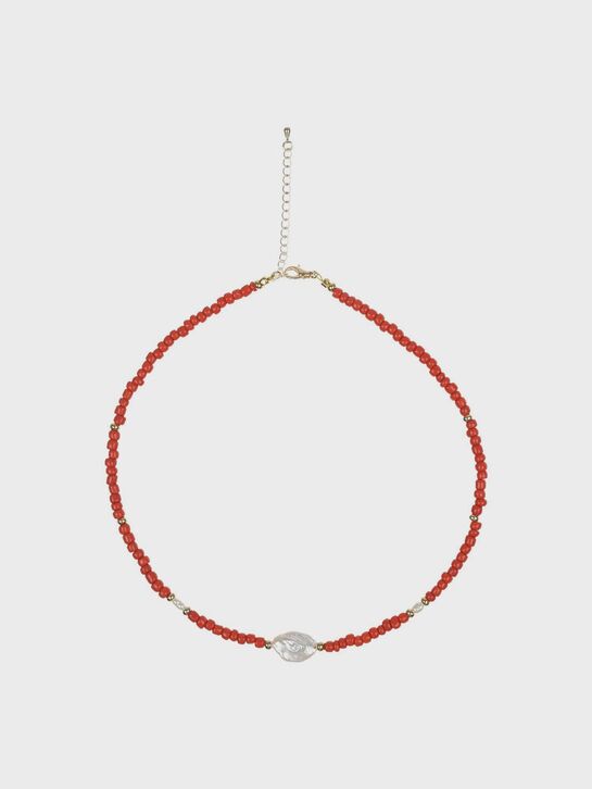 Колье из корала с жемчугом I Love Cameo , арт.  | Фото 1