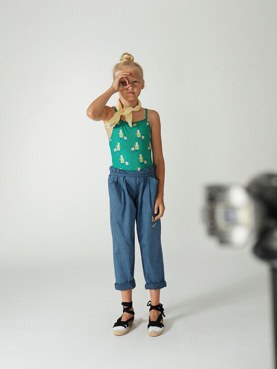 Брюки с принтом, синие Weekend house kids , арт.  | Фото 2