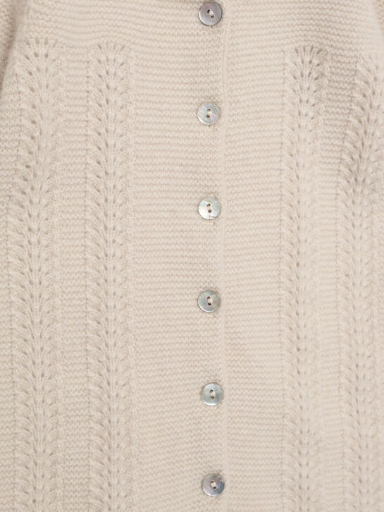 Комбинезон из кашемира, кремовый Oscar et Valentine , арт.  | Фото 3