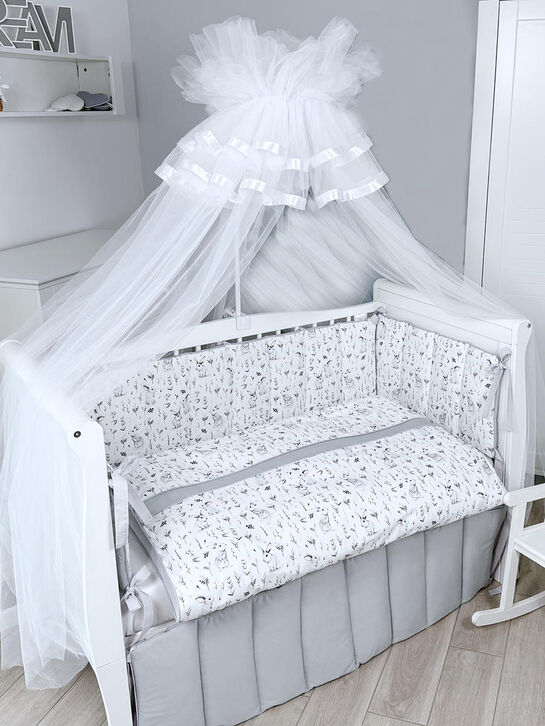 Комплект постельного белья Lepre Rabbits, 6 предметов  , арт.  | Фото 1