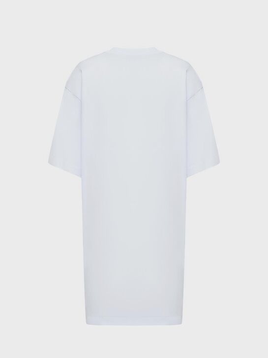 Платье-футболка, белое MSGM , арт.  | Фото 5