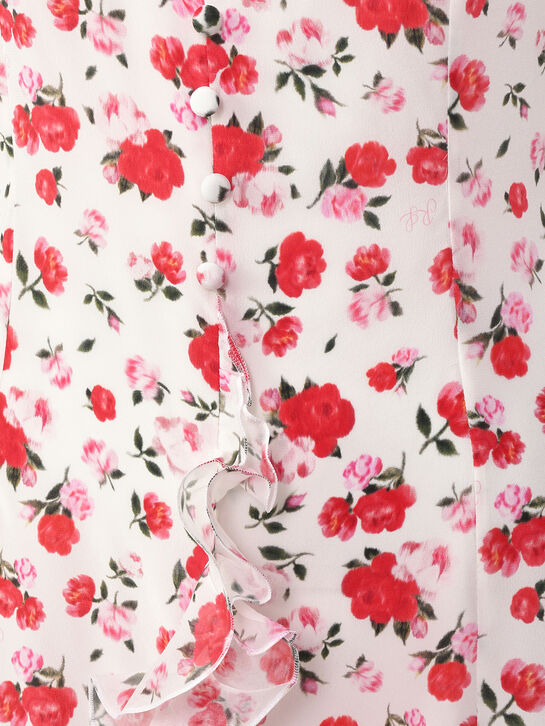 Платье Anette с рюшей и цветочным принтом Roses & Lace , арт.  | Фото 9