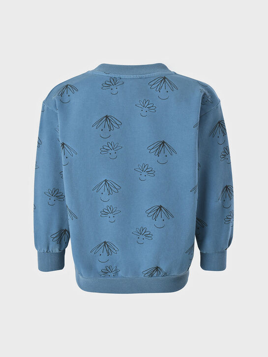 Свитшот, принт рожицы Weekend house kids , арт.  | Фото 3