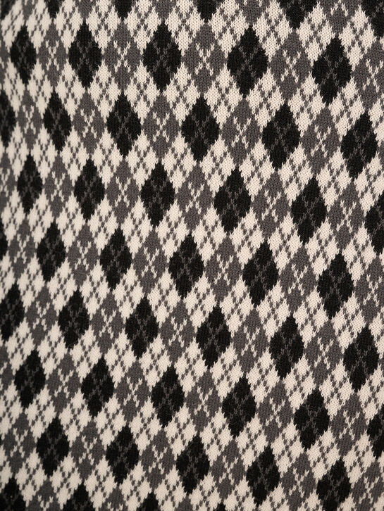 Юбка жаккардовая, черно-белая KengLabel , арт.  | Фото 4