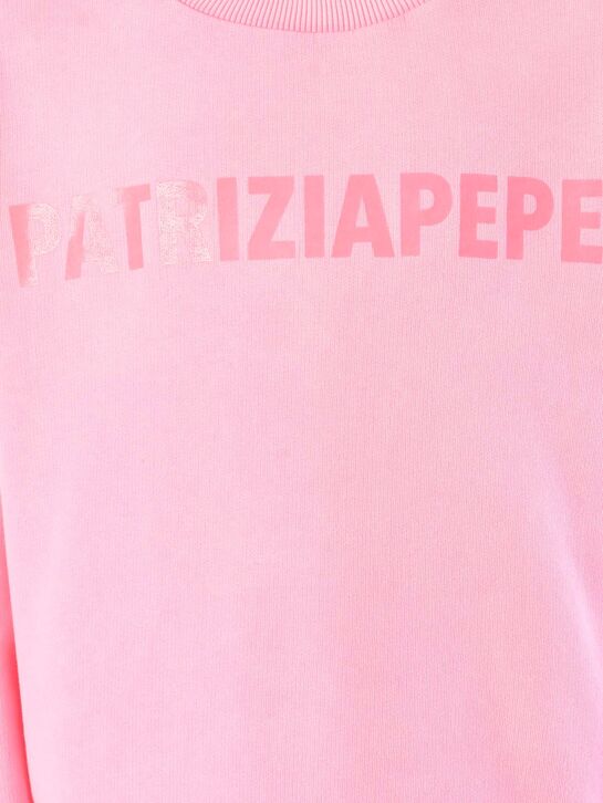 Свитшот, розовый Patrizia Pepe , арт.  | Фото 4