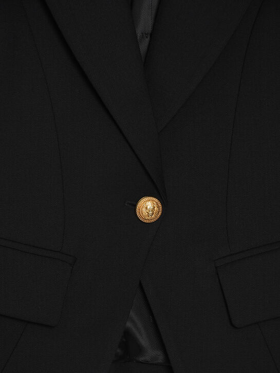 Пиджак приталенный, черный Balmain , арт.  | Фото 5