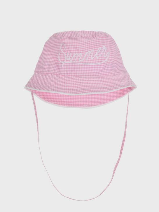 Панама в мелкую клетку, розовая Catya , арт.  | Фото 3