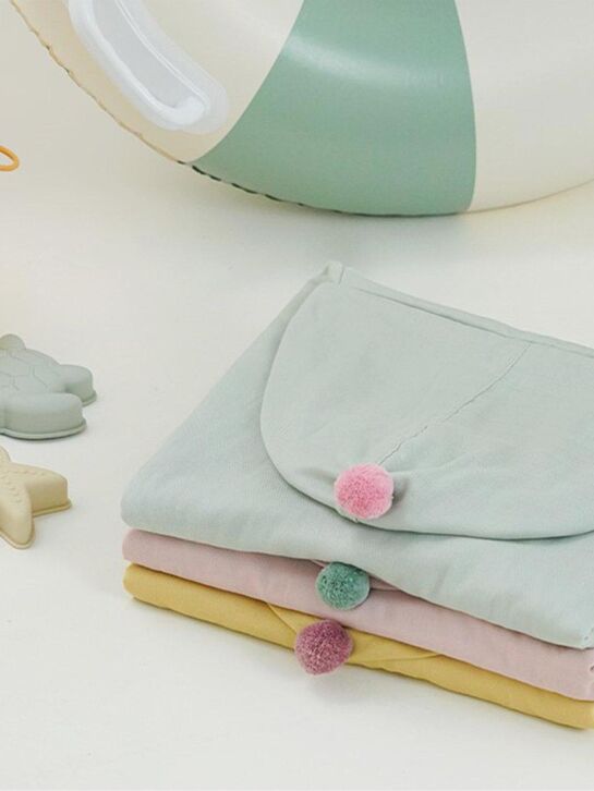Полотенце-пончо, мятный  BAMBOO BEBE , арт.  | Фото 6