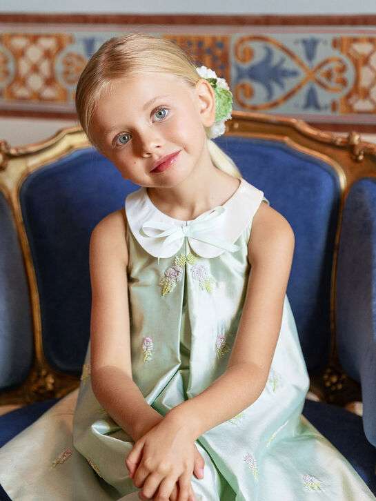 Платье с вышивкой из бисера Maison Ava , арт.  | Фото 2