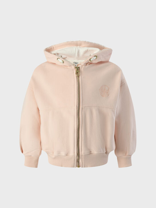 Спортивная куртка с вышитым лого в тон Chloe , арт.  | Фото 1