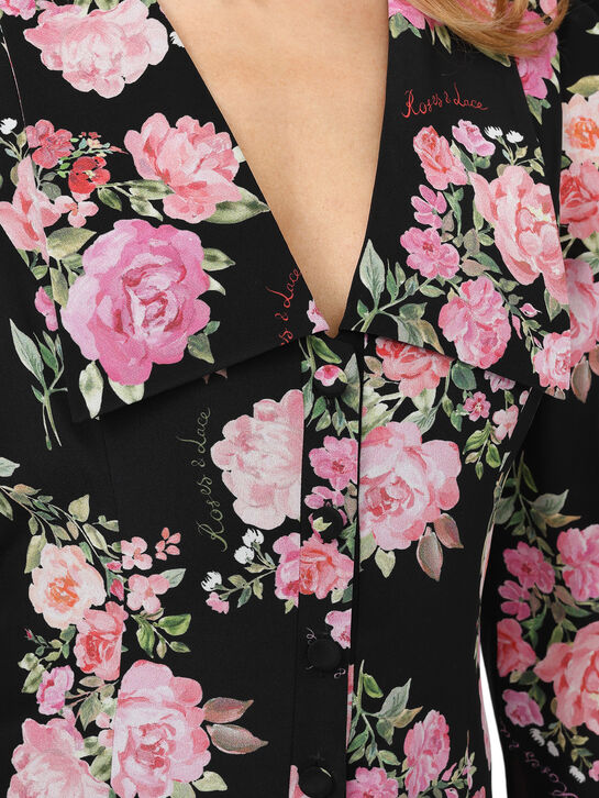 Платье с цветочным принтом Roses & Lace , арт.  | Фото 6