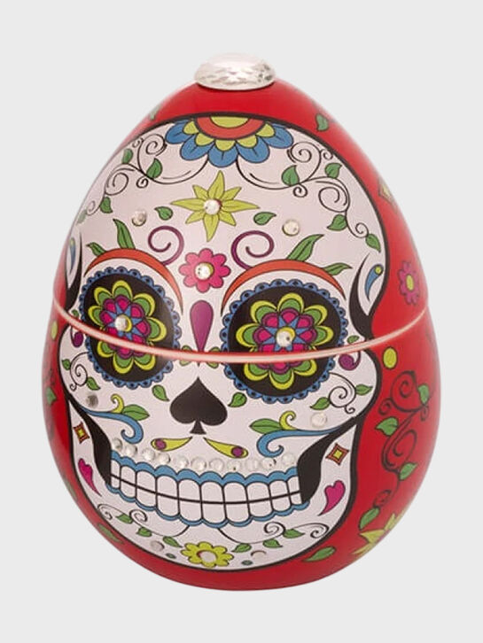 Свеча Skull ceramic Red skull 220г Ladenac Milano , арт.  | Фото 1