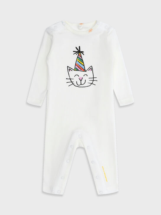 Комплект: комбинезон с принтом + слюнявчик Stella McCartney , арт.  | Фото 2