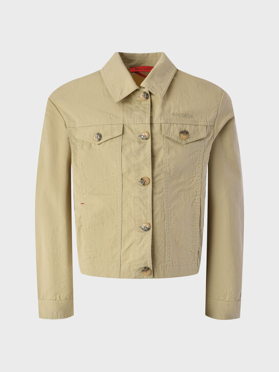 Куртка с нагрудными карманами, бежевая Max&Co , арт.  | Фото 1