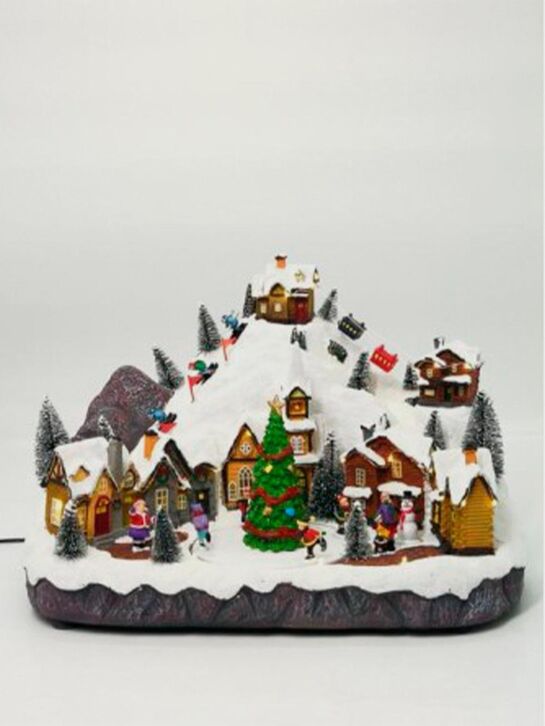 Новогодний сувенир &quot;Зимняя деревня&quot; Musicboxworld , арт.  | Фото 3