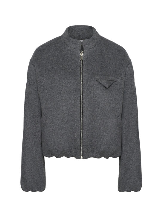 Бомбер с накладным карманом, серый ALINE , арт.  | Фото 1