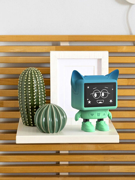 Танцующая колонка-часы Dancing Clock, голубой MOB , арт.  | Фото 5